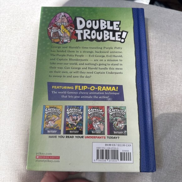 Captain Underpants and the Preposterous Plight of the Purple Potty People: - NEW - Picture 7 of 7